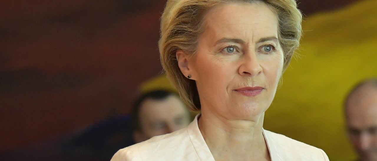 Die aktuelle Verteidigungsministerin Ursula von der Leyen soll künftige EU-Kommissionspräsidentin werden. Foto: Tobias Schwarz | AFP