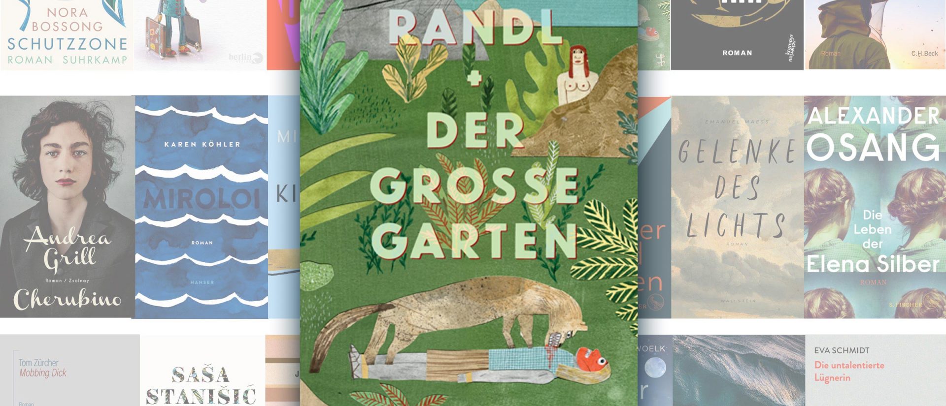 Deutscher Buchpreis 2019 &quot;Der Große Garten&quot; von Lola Randl