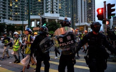 Seit Monaten gehen in Hongkong Hunderttausende für mehr Demokratie auf die Straße. Foto: Philip Fong | AFP