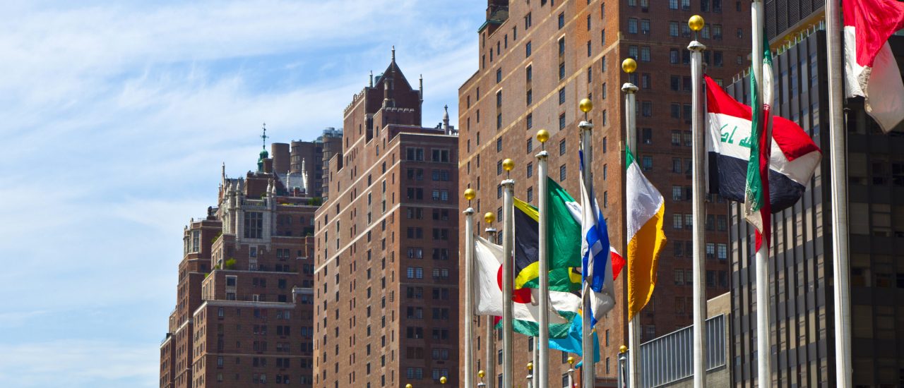 Das Hauptquartier der Vereinten Nationen in New York. Hier soll es im September für den Klimaschutz vorangehen. Foto: travelview | Shutterstock