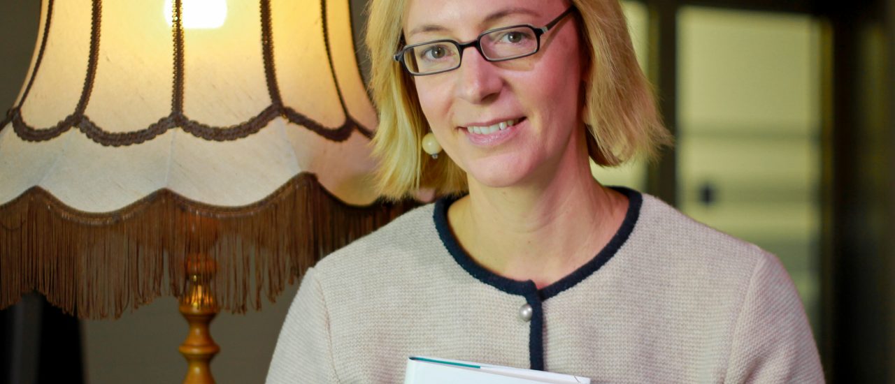 Sarah Spiekermann im Gespräch auf der Frankfurter Buchmesse. Foto: Kati Zubek