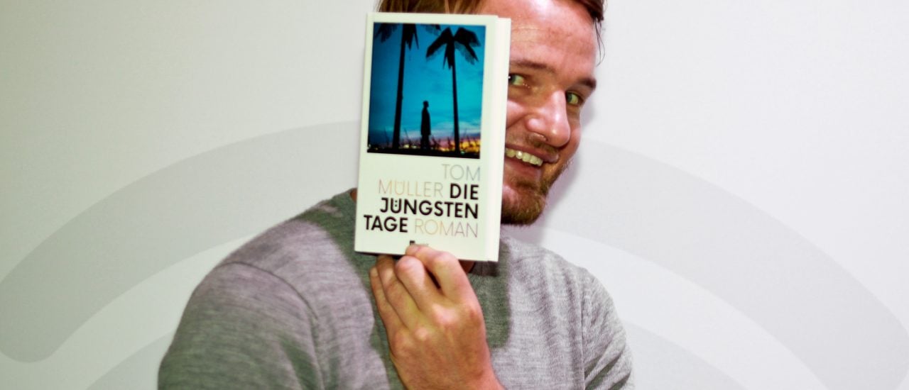 Tom Müller auf der Frankfurter Buchmesse. Foto: Kati Zubek | detektor.fm