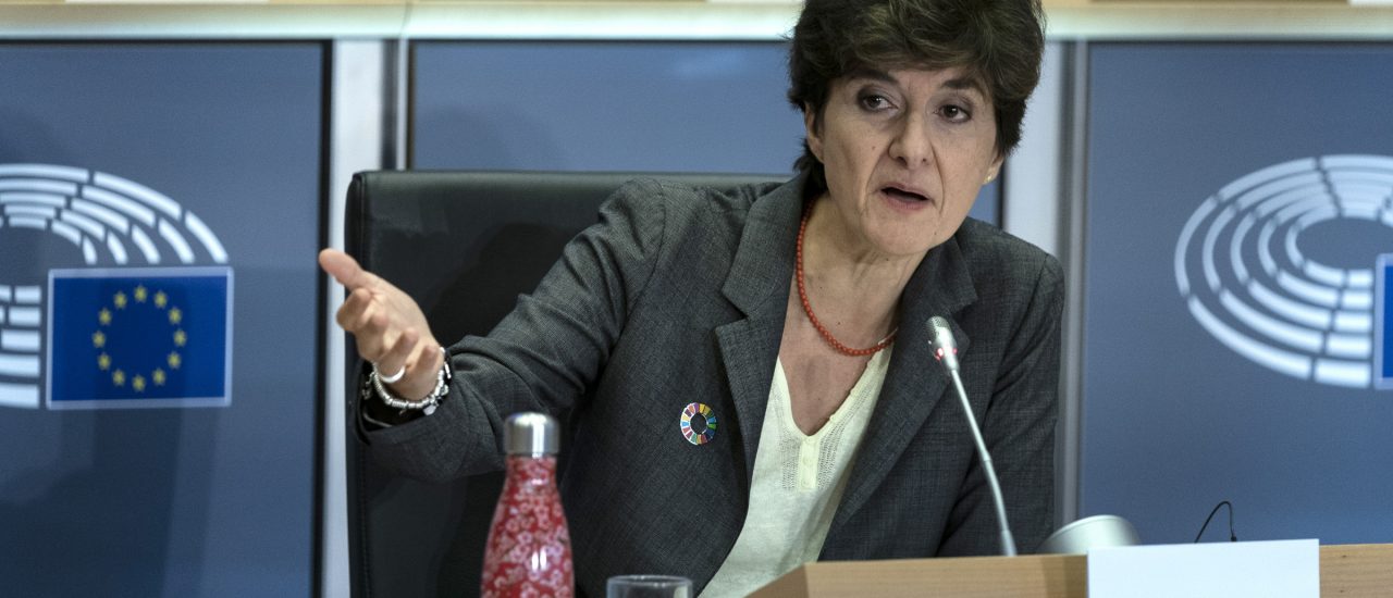 Hat die Prüfung vor dem Parlament nicht bestanden: Kommissar-Anwärterin Sylvie Goulard. Foto: Kenzo Tribouillard | AFP
