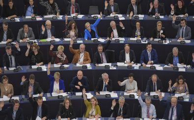 Das EU-Parlament hat mit großer Mehrheit für die Ausrufung des Klimanotstands gestimmt. Foto: Frederik Florin | AFP