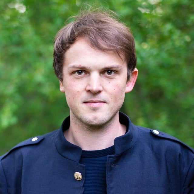 Erik Marquardt (Grüne), Mitglied im EU-Parlament und vor Ort auf Lesbos