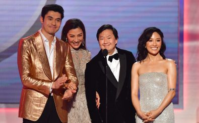 Der Cast von „Crazy Rich Asians“. Foto: Frederic J. Brown / AFP