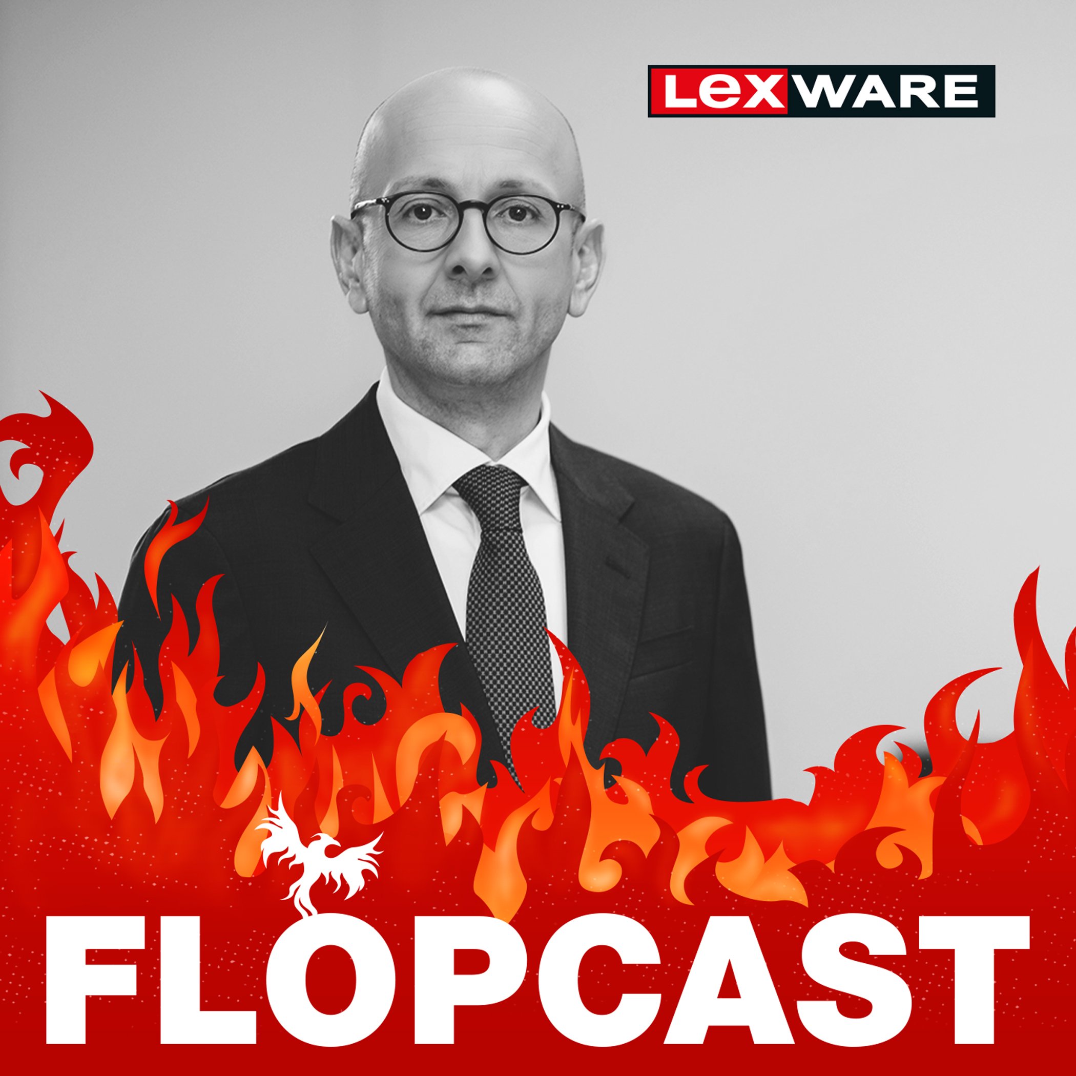 Flopcast | Lucas Flöther - "Weg von der Zerschlagungskultur und hin zur Sanierungskultur" - podcast episode cover