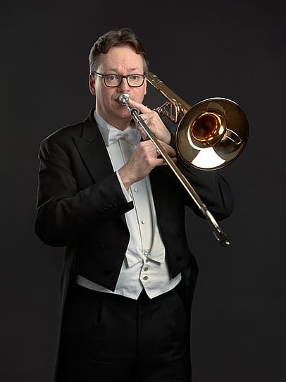 Tobias Hasselt, Solo-Posaunist im Gewandhausorchester