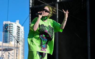 Billie Eilish performs at the Daytime Village during the 2019 iHeartRadio Music Festival on September 21, 2019 at the Las Vegas Festival Grounds in Las Vegas, Nevada. Foto: Shutterstock