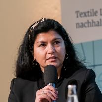 Anosha Wahidi, Referatsleiterin im Bundesministerium für wirtschaftliche Zusammenarbeit und Entwicklung