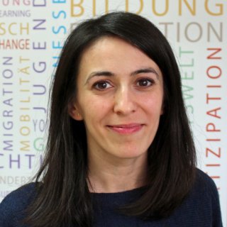 Elena Strato, Referentin und Beraterin beim Projekt „Arbeitnehmerfreizügigkeit fair gestalten“