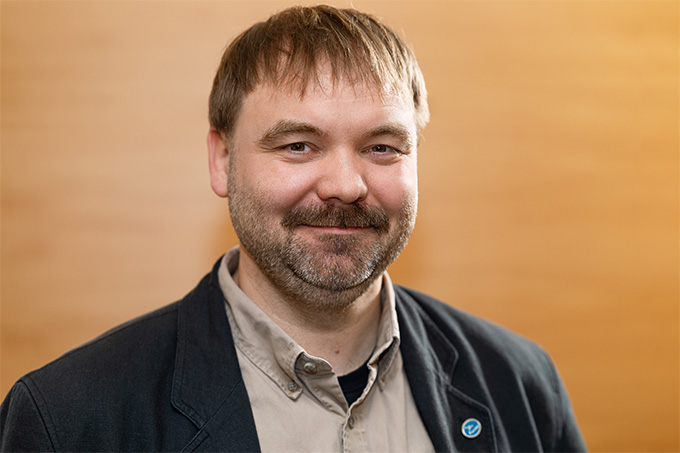 René Sievert, Biologe, Journalist und im Vorstand vom NABU Leipzig