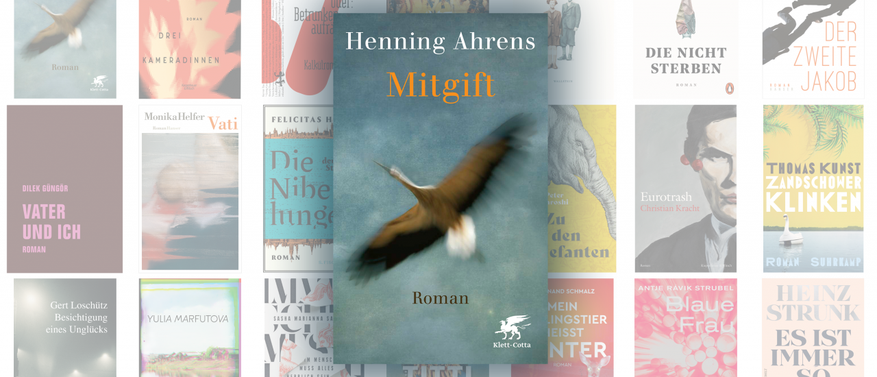 Henning Ahrens ist mit seinem Roman „Mitgift“ für den Deutschen Buchpreis nominiert. (Bild: Klett-Cotta)