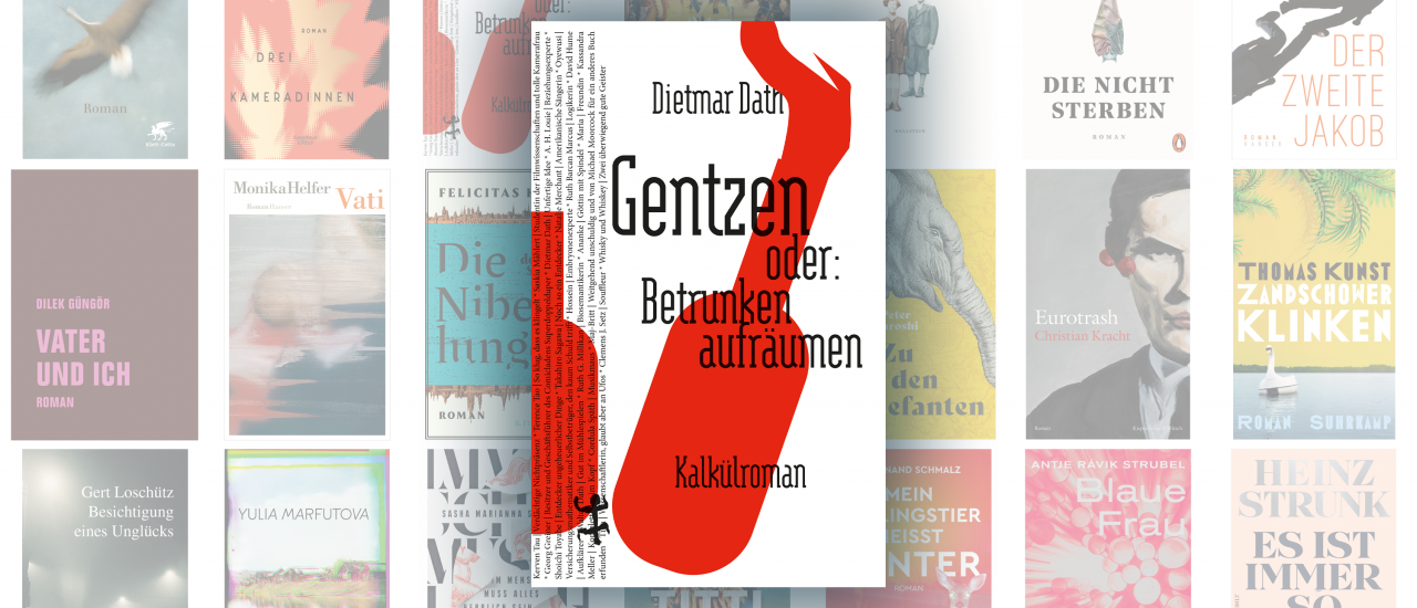 Dietmar Dath ist mit seinem Roman „Gentzen oder: Betrunken aufräumen“ für den Deutschen Buchpreis nominiert. (Foto: detektor.fm/Matthes und Seitz)