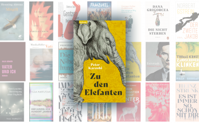 Peter Karoshi ist mit seinem Roman „Zu den Elefanten“ für den Deutschen Buchpreis nominiert.