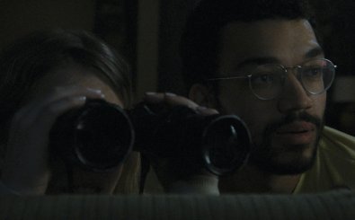 Sydney Sweeney and Justice Smith star in The Voyeurs. Bild: Amazon Content Services LLC