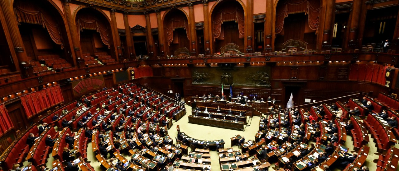 Das italienische Parlament. Foto: Alberto Pizzoli / AFP