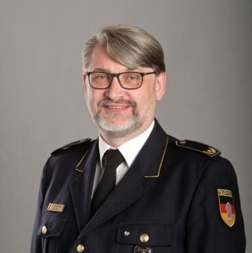 Frank Hachemer, Vizepräsident des Deutschen Feuerwehrverbands