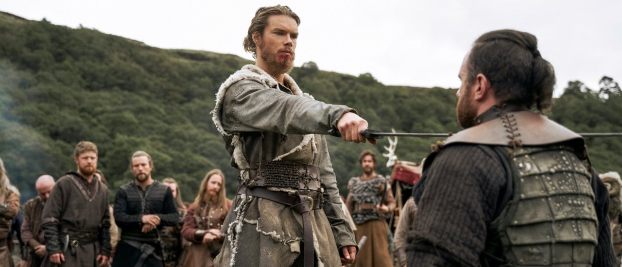 Vikings: Valhalla. Sam Corlett als Leif in Episode 101 von Vikings: Valhalla. Bild:. Bernard Walsh/Netflix © 2021