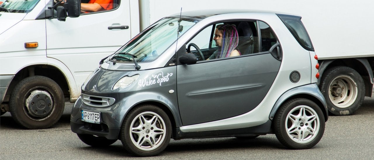 Smart – Klein, wendig, für den Stadtverkehr