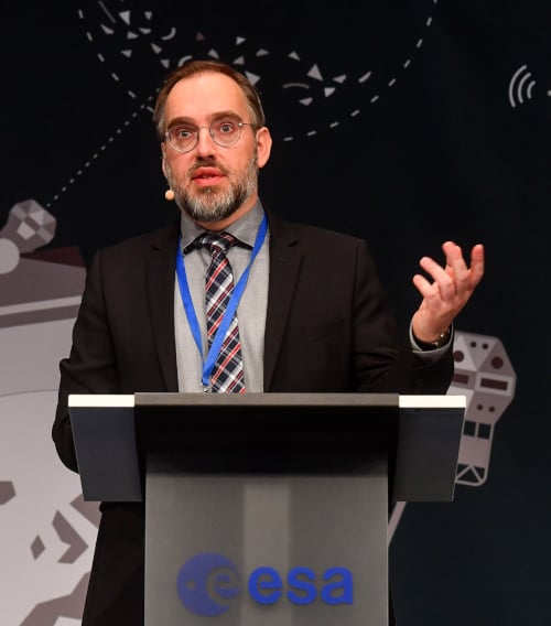 Tim Flohrer, Büro für Weltraumrückstände bei der European Space Agency (ESA)