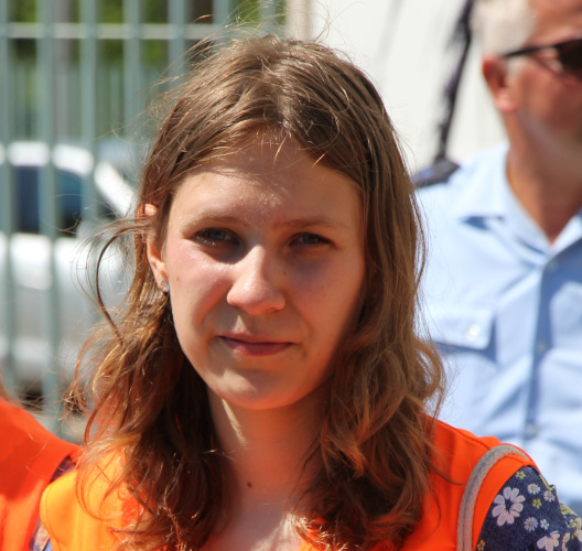 Lina Schinköthe, Klimaschutzaktivistin bei ,,Letzte Generation"