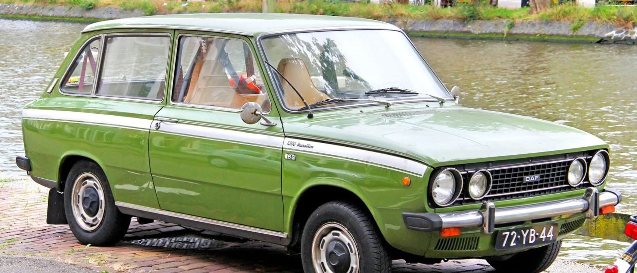 DAF 66 – Unscheinbares Auto mit innovativem Antrieb