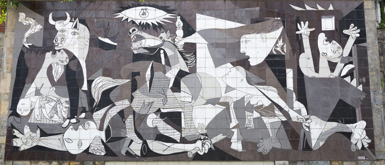 „Guernica“ von Pablo Picasso. Foto: tichr / Shutterstock