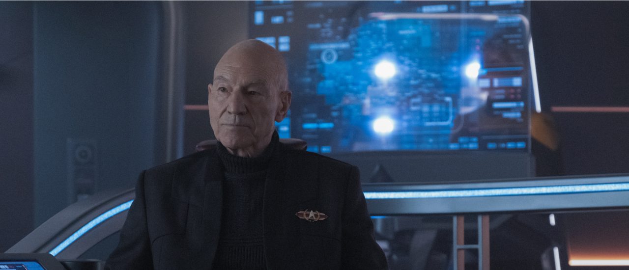Patrick Stewart as Picard of the Paramount+ original series STAR TREK: PICARD. Photo Cr: Trae Paatton/Paramount+ © 2022 CBS Studios Inc. All Rights Reserved.