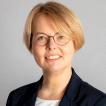 Antonia Niederprüm, Leiterin der Abteilung „Post und Logistik" am Wissenschaftlichen Institut für Infrastruktur und Kommunikationsdienste