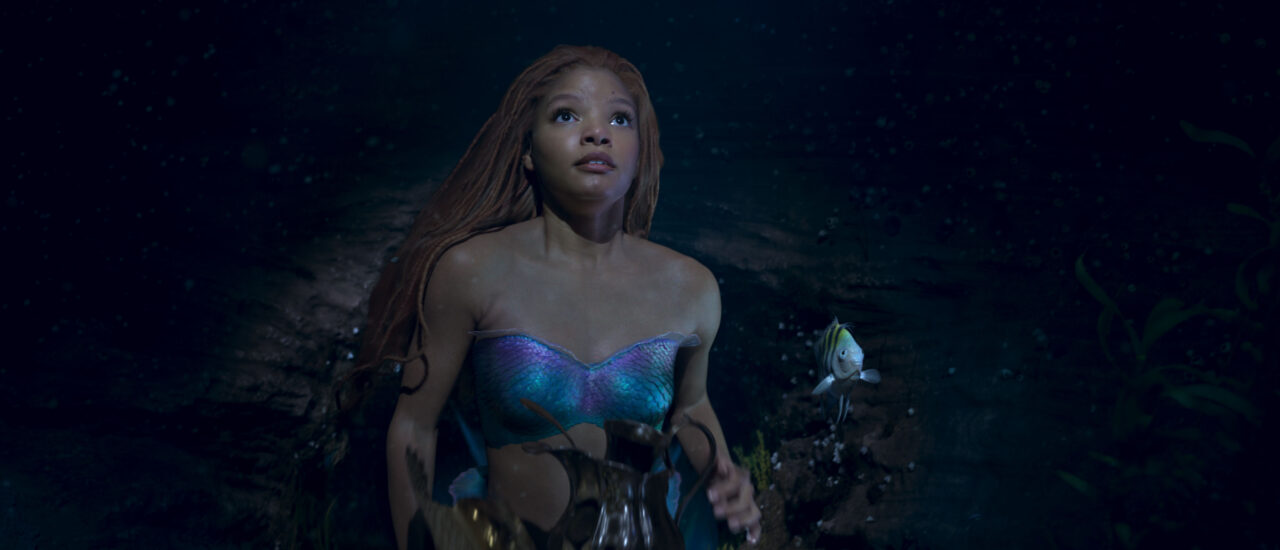 Halle Bailey as Ariel in Disney’s live-action THE LITTLE MERMAID. Photo courtesy of Disney. © 2023 Disney Enterprises, Inc. All Rights Reserved.