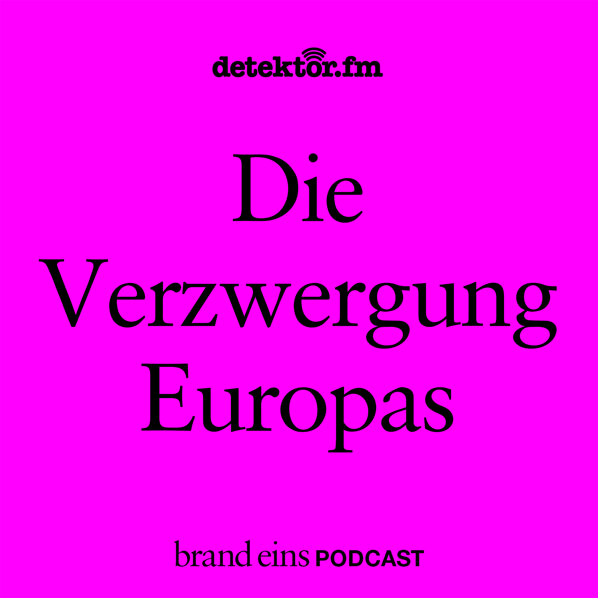Live-Podcast: Die Verzwergung Europas