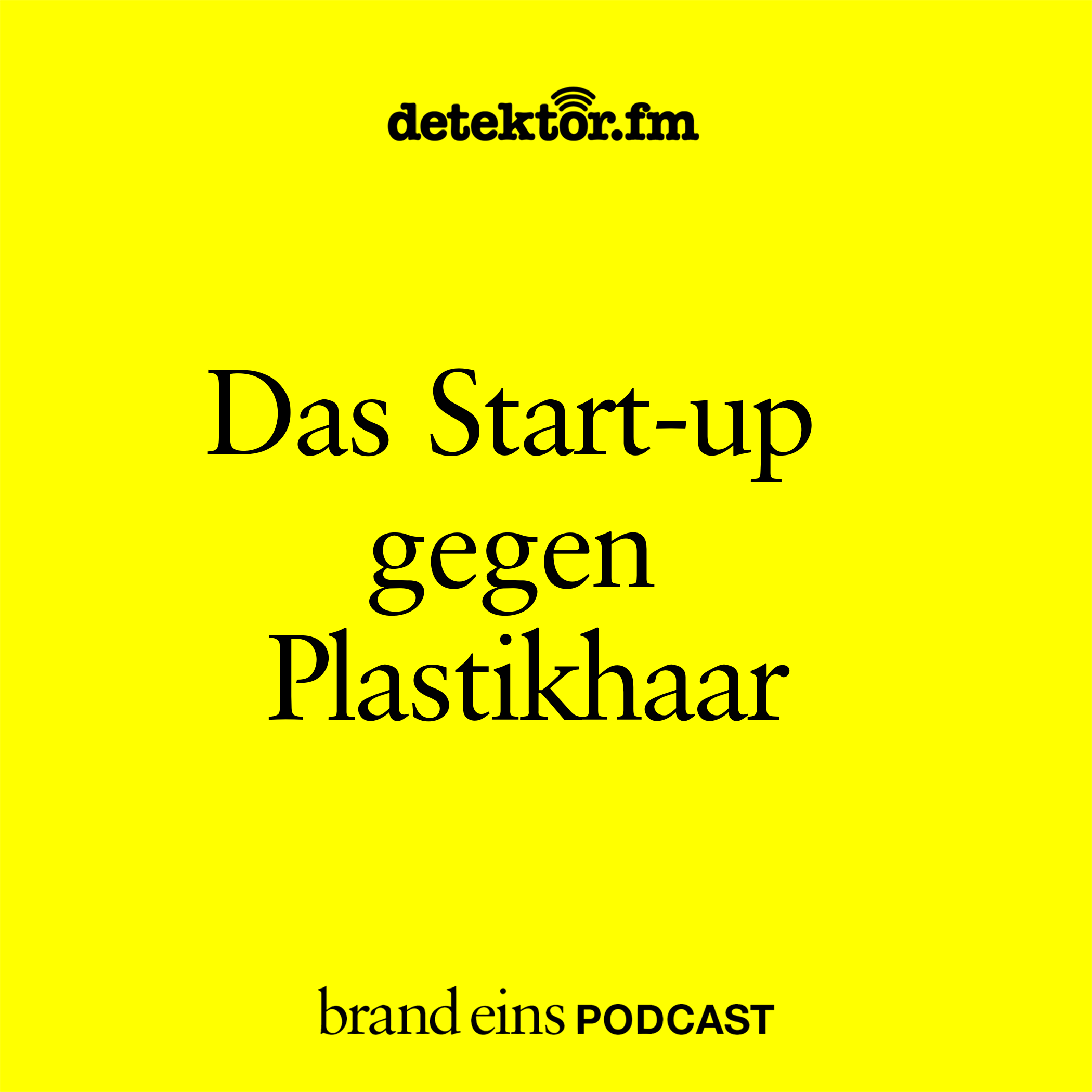 Das Start-up gegen Plastikhaar - podcast episode cover