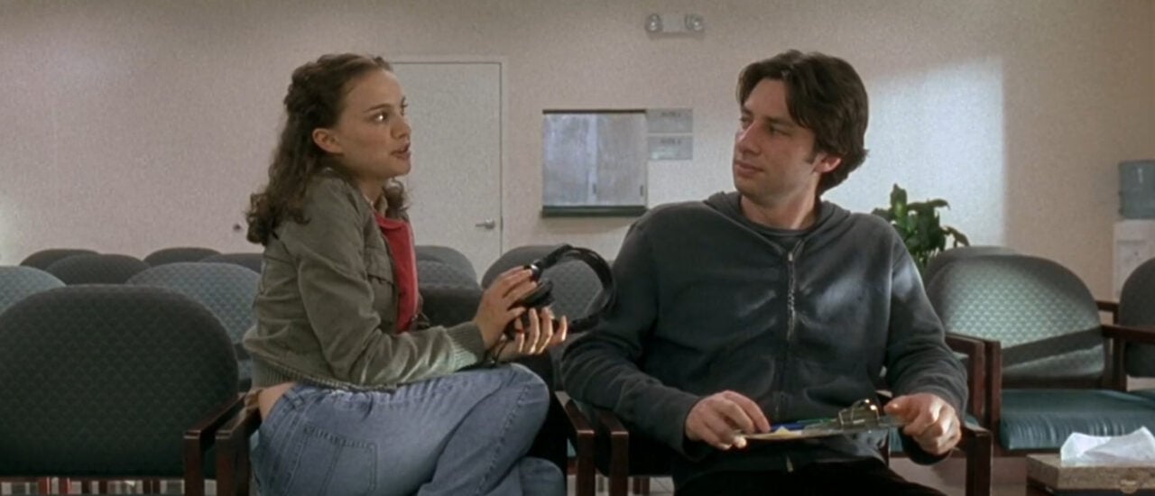 Natalie Portmann und Zach Braff in „Garden State“