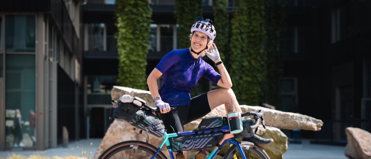 Gravel Cycling bedeutet für Kati Sigmund Freiheit. Foto: Vanessa Blankenagel