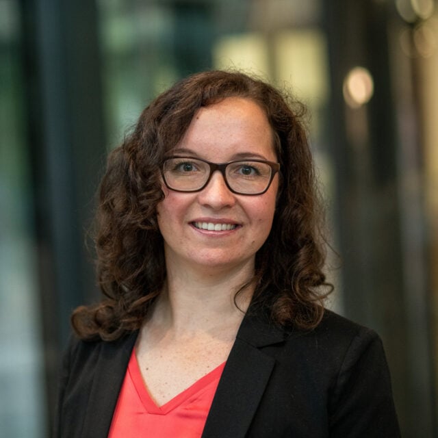 Nicole Meyer, Arbeitsgruppenleiterin am UFZ-Department Umweltimmunologie