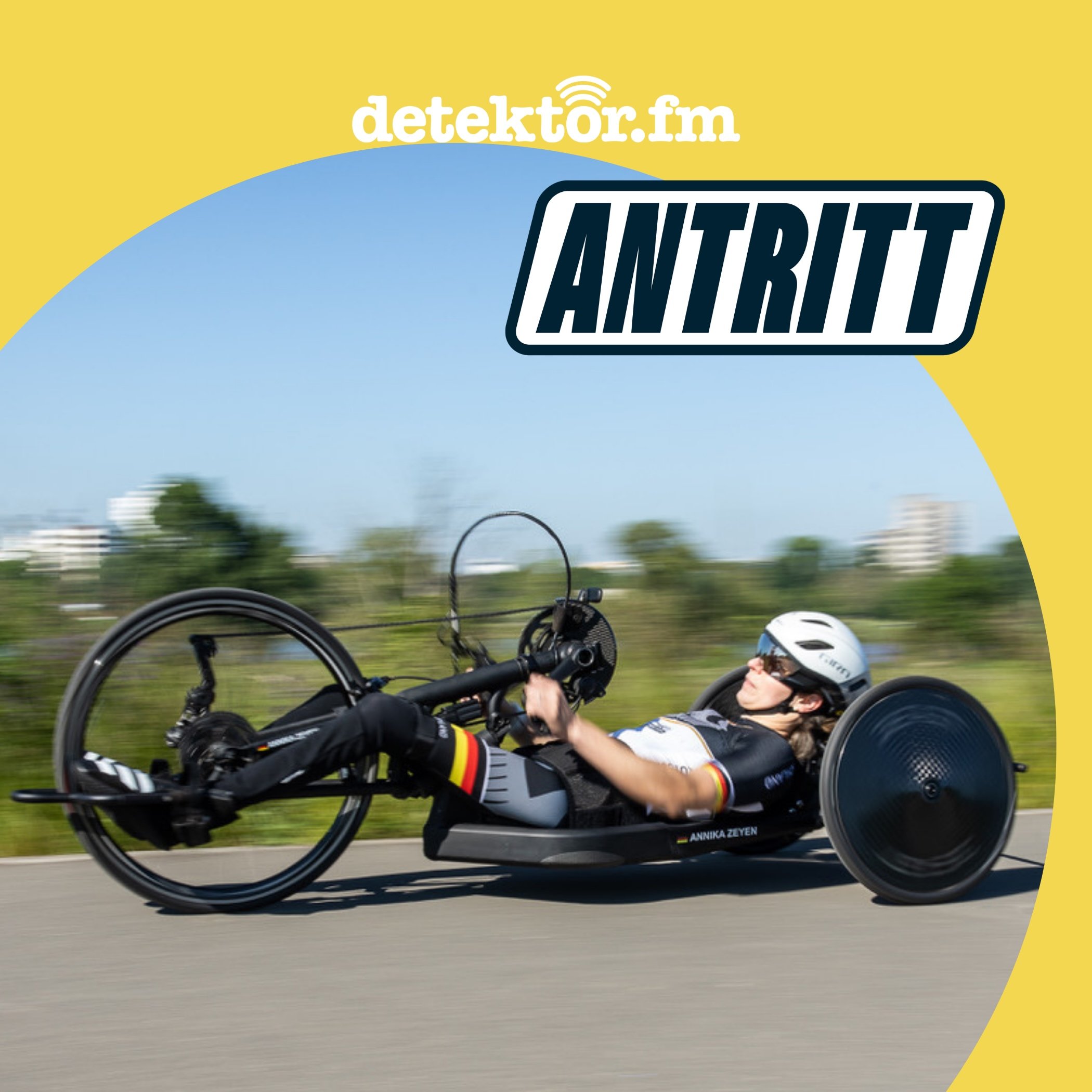 Interview: Wie schnell fahren Sie Ihr Handbike, Annika Zeyen-Giles? - podcast episode cover