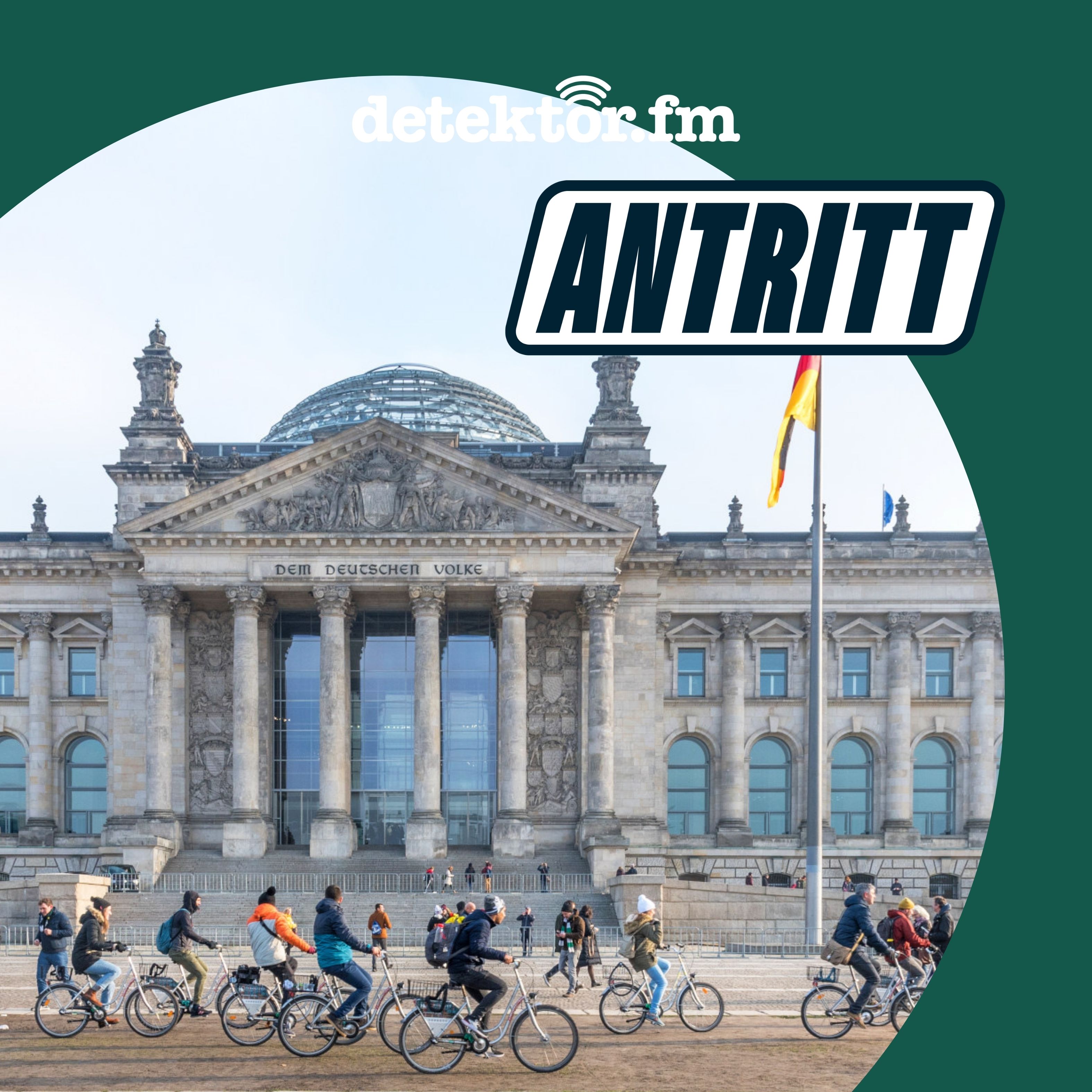 Antritt | Tandem: Wie viel Fahrrad steckt in der Bundestagswahl, Esther Stephan? - podcast episode cover