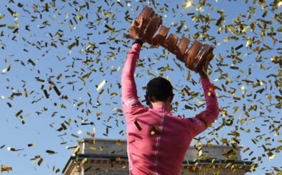 Drei Wochen Spannung auf Velogames: Wer gewinnt den Giro? Foto: Bob Cullinan / Shutterstock
