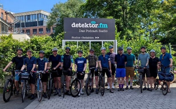 Vor der Ausfahrt beim Antritt-Treffen im Juni 2025.