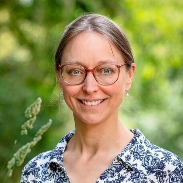 Caroline Gutjahr, Direktorin am Max-Planck-Institut für Molekulare Pflanzenphysiologie