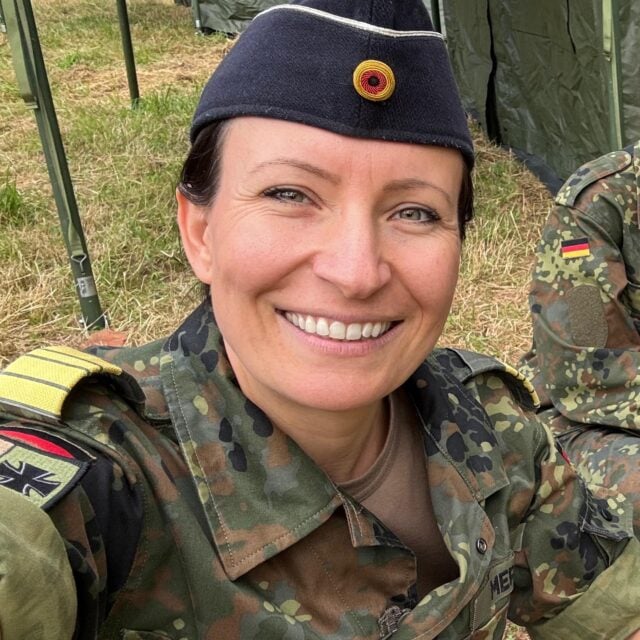 Tanja Merkl, Stabsoffizierin im Bundesamt für das Personalmanagement der Bundeswehr