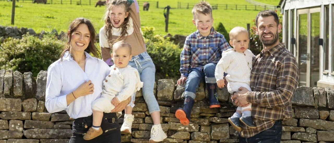 Kelvin Fltcher und seine Familie