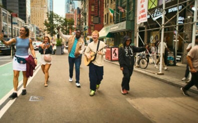 One Shot with Ed Sheeran. Ed Sheeran in One Shot with Ed Sheeran. Cr. Courtesy of Netflix 2025 ©