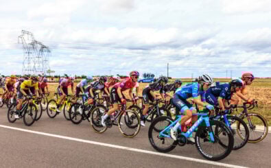 Im Rennen kommt’s drauf an: Aerodynamik am Fahrradrahmen. Foto: Radu Razvan / Shutterstock