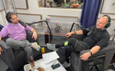 Tom von Meerglas und Gerolf im Studio. Foto: Stanley Baldauf