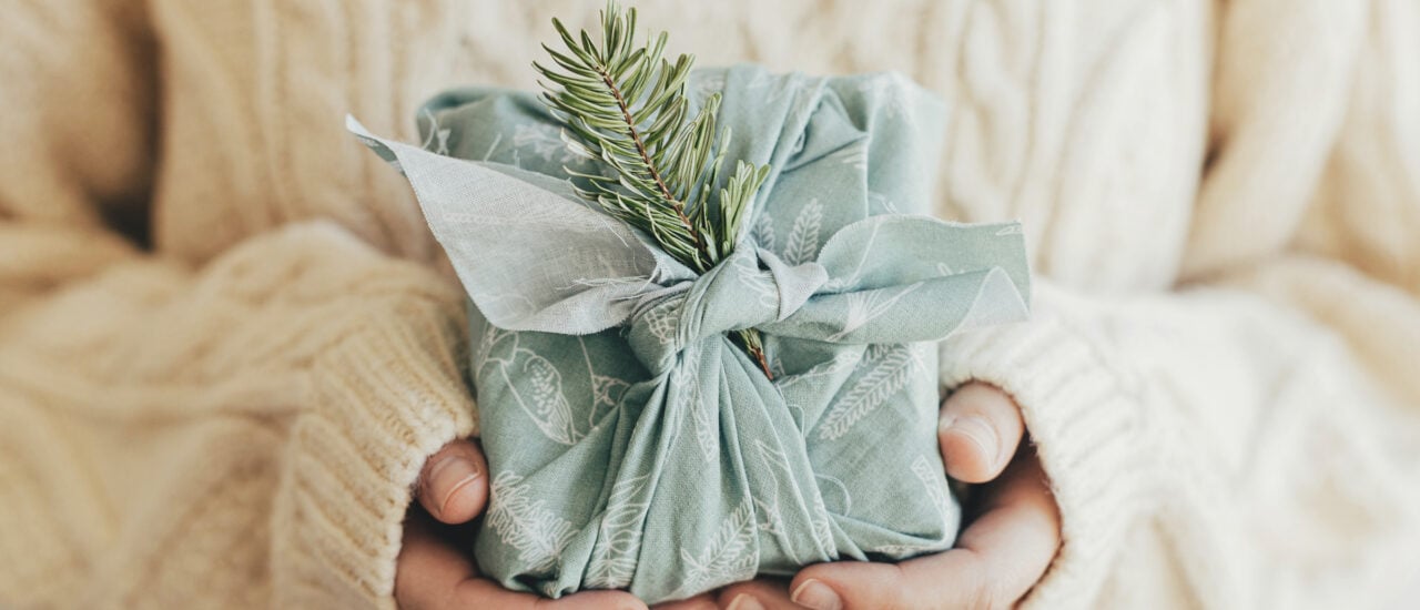 Nachhaltig schenken: Furoshiki & Co.
