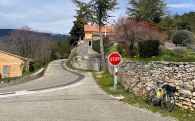 Am Mont Ventoux Ende März. Foto: Gerolf Meyer