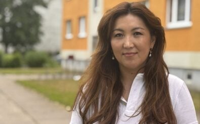 Undra Dreßler, Geschäftsführerin des Landesnetzwerkmigrantenorganisationen Sachsen-Anhalt, kurz LAMSA. Foto: Marie Landes