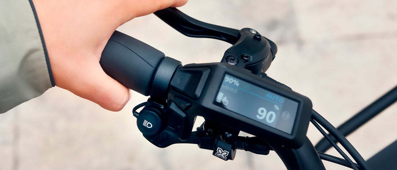 Display eines E-Bikes. Foto: Riese und Müller